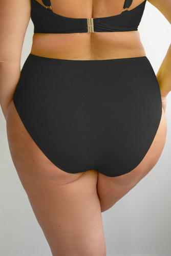St Трусы купальные KRIS LINE LEMON BLACK Briefshighwai