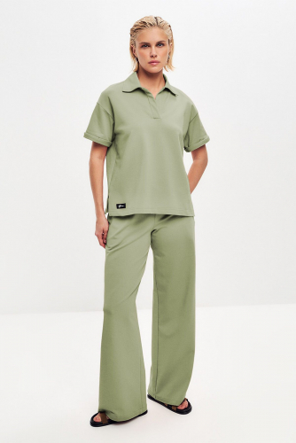 Брюки EZANNA, 1126254 W1Br382F2 Оливковый