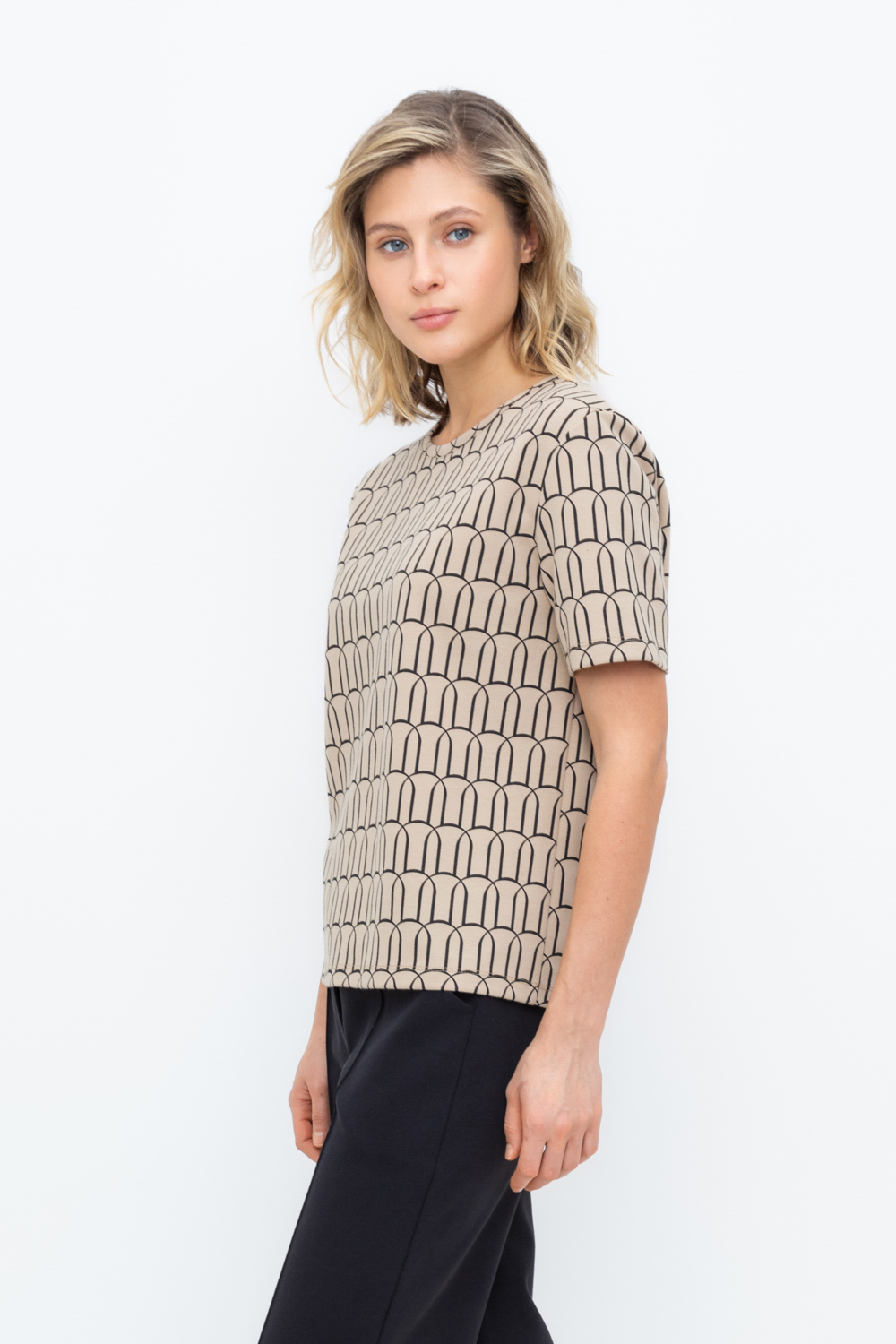 VN Фуфайка ЕВТ 3231 темно-бежевый, арка VN