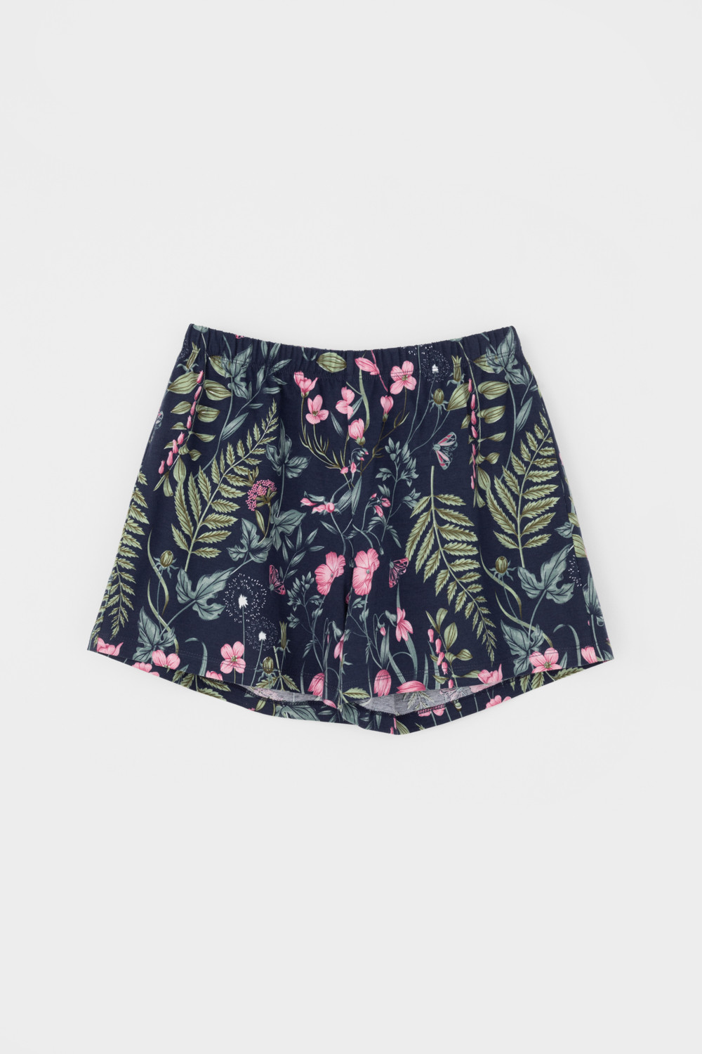 VN Пижама Е 20122 индиго, ночные цветы VN