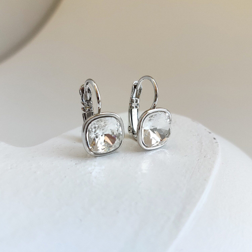 Серьги с кристаллами Swarovski