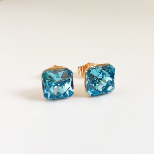 Серьги с кристаллами Swarovski
