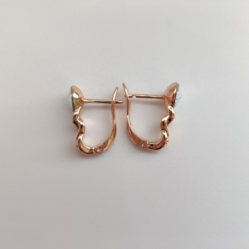 Серьги с кристаллами Swarovski