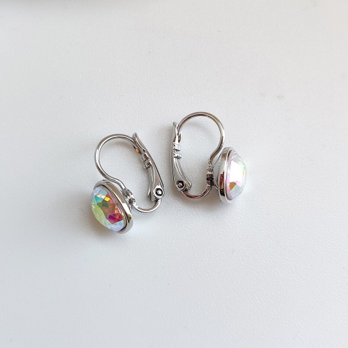 Серьги с кристаллами Swarovski
