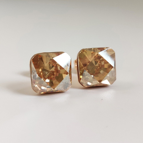 Серьги с кристаллами Swarovski