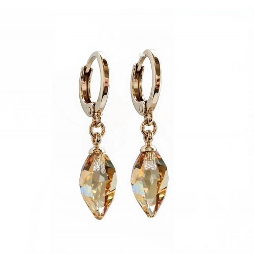 Серьги с кристаллами Swarovski