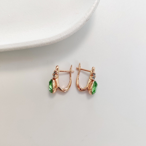Серьги с кристаллами Swarovski