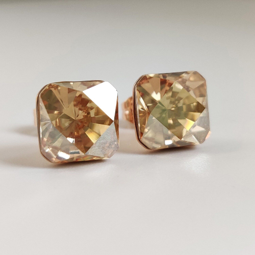 Серьги с кристаллами Swarovski