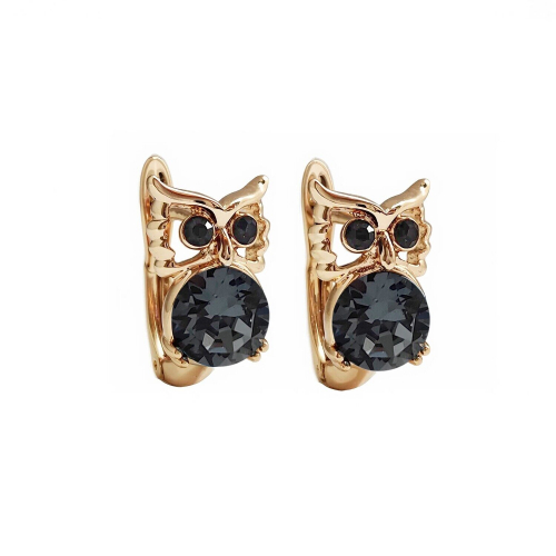 Серьги с кристаллами Swarovski
