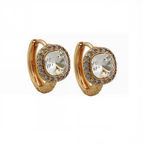 Серьги с кристаллами Swarovski
