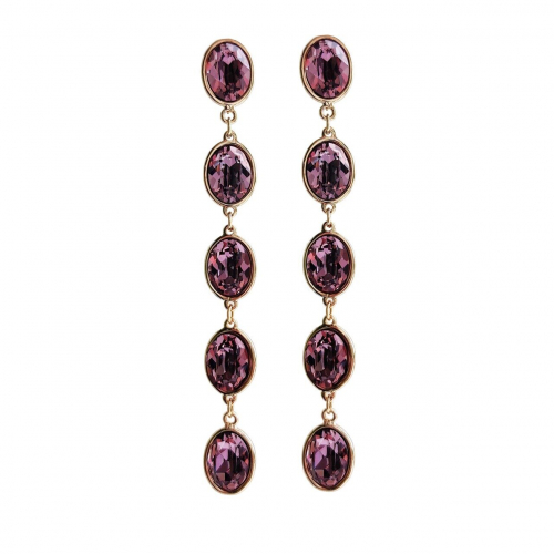 Серьги с кристаллами Swarovski