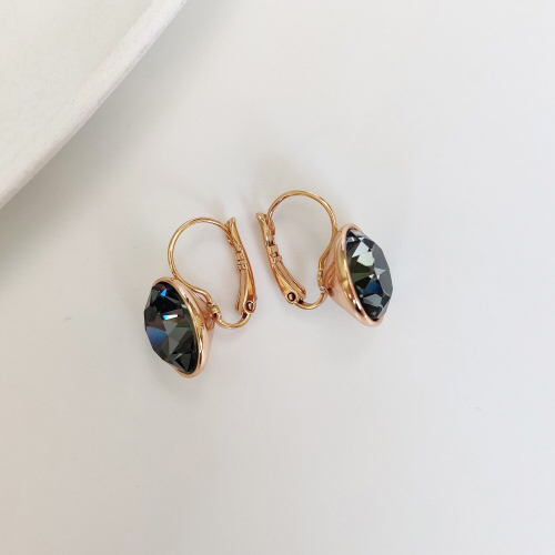 Серьги с кристаллами Swarovski