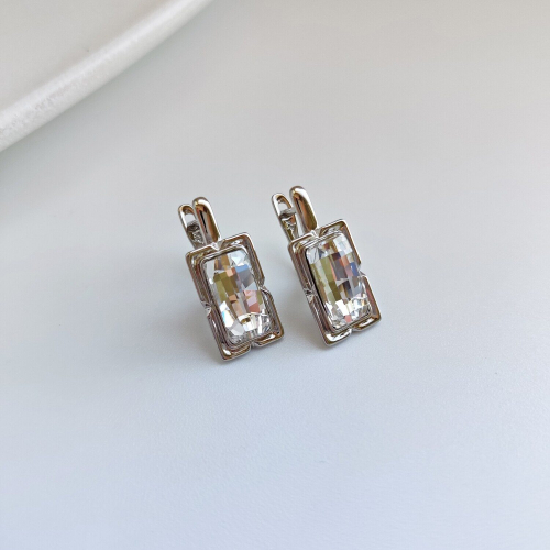 Серьги с кристаллами Swarovski