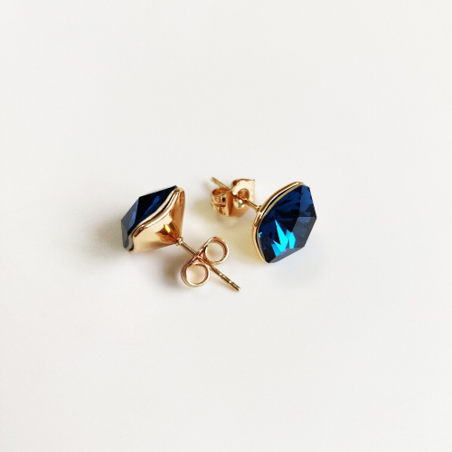 Серьги с кристаллами Swarovski