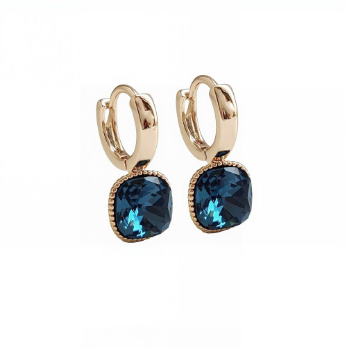 Серьги с кристаллами Swarovski
