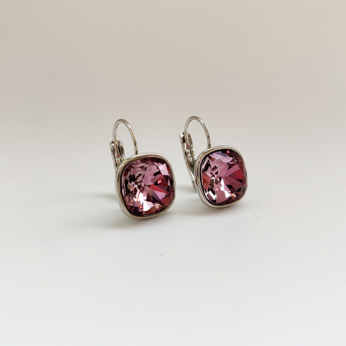 Серьги с кристаллами Swarovski
