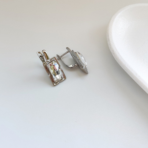 Серьги с кристаллами Swarovski