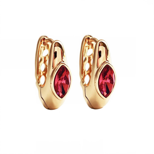 Серьги с кристаллами Swarovski