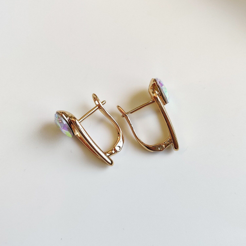 Серьги с кристаллами Swarovski