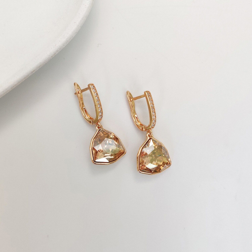 Серьги с кристаллами Swarovski