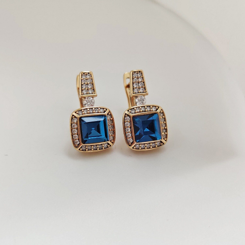 Серьги с кристаллами Swarovski