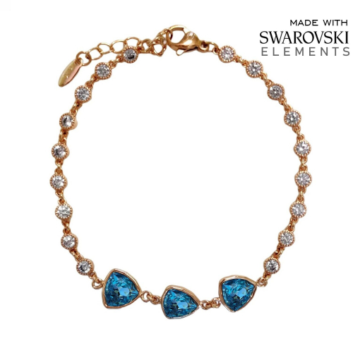 Браслет с кристаллами Swarovski