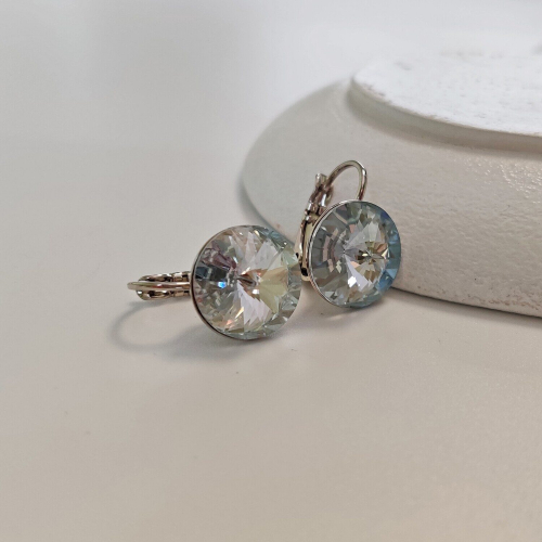 Серьги с кристаллами Swarovski