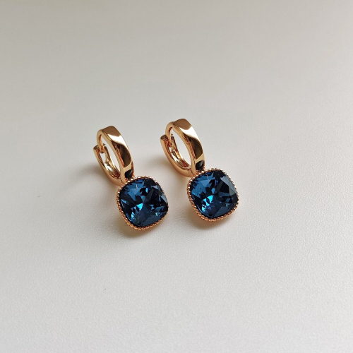Серьги с кристаллами Swarovski