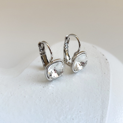 Серьги с кристаллами Swarovski