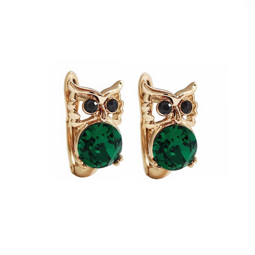 Серьги с кристаллами Swarovski