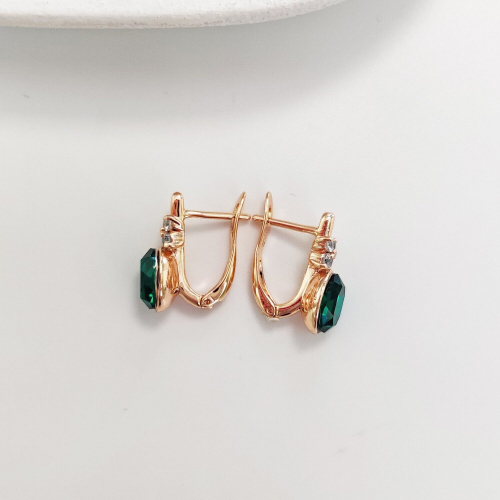 Серьги с кристаллами Swarovski