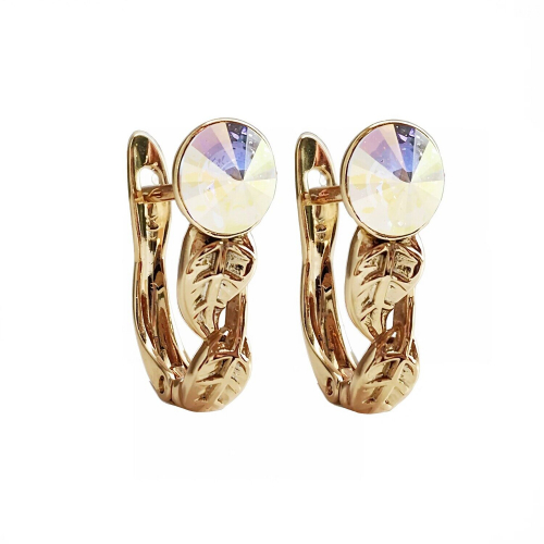 Серьги с кристаллами Swarovski