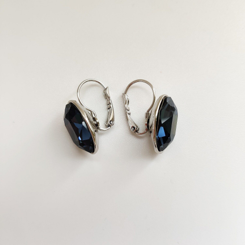 Серьги с кристаллами Swarovski