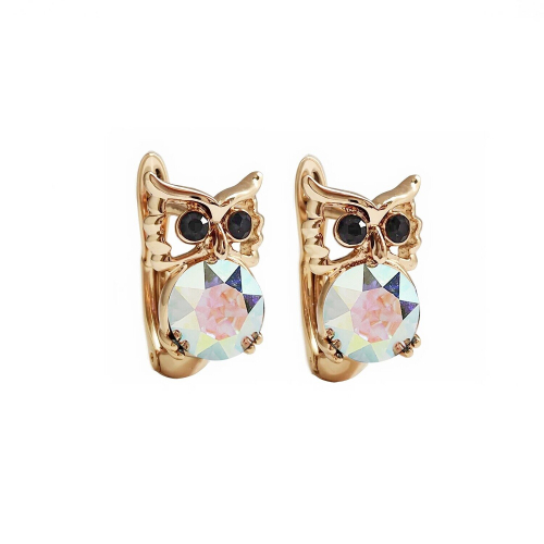 Серьги с кристаллами Swarovski