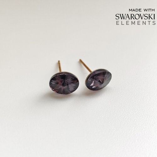 Серьги с кристаллами Swarovski