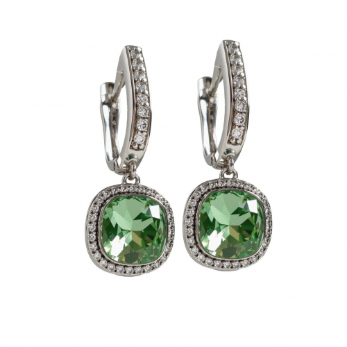 Серьги с кристаллами Swarovski