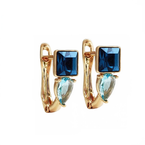 Серьги с кристаллами Swarovski