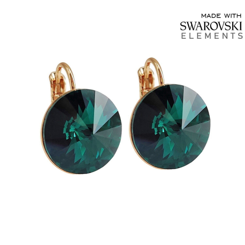 Серьги с кристаллами Swarovski