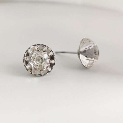Серьги с кристаллами Swarovski