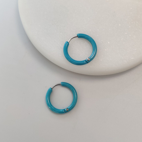 Серьги из керамики