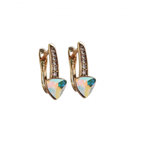 Серьги с кристаллами Swarovski