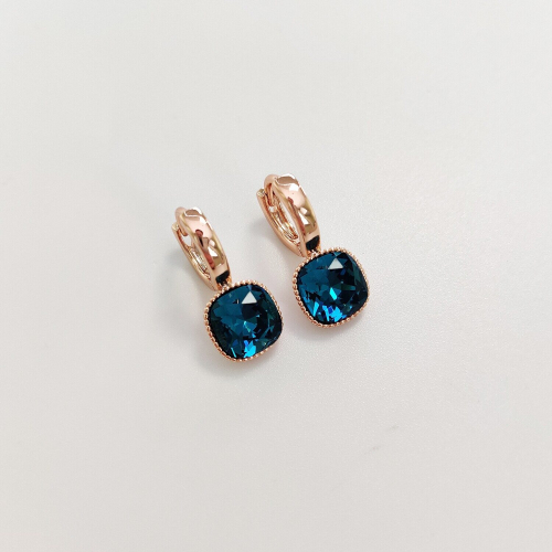 Серьги с кристаллами Swarovski