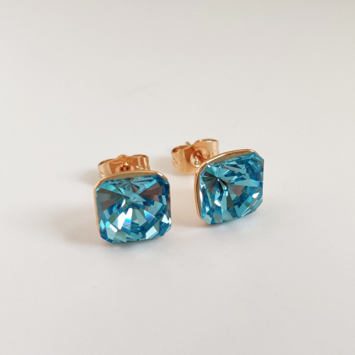 Серьги с кристаллами Swarovski