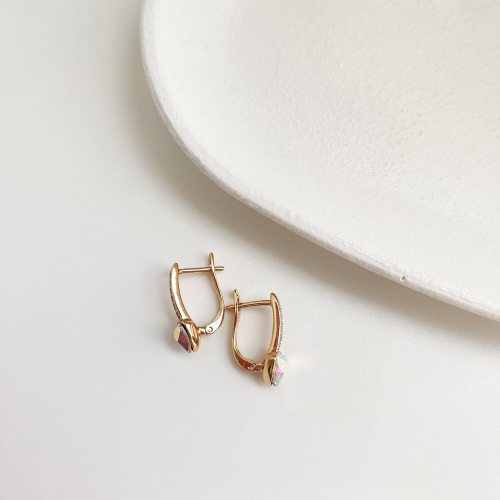 Серьги с кристаллами Swarovski