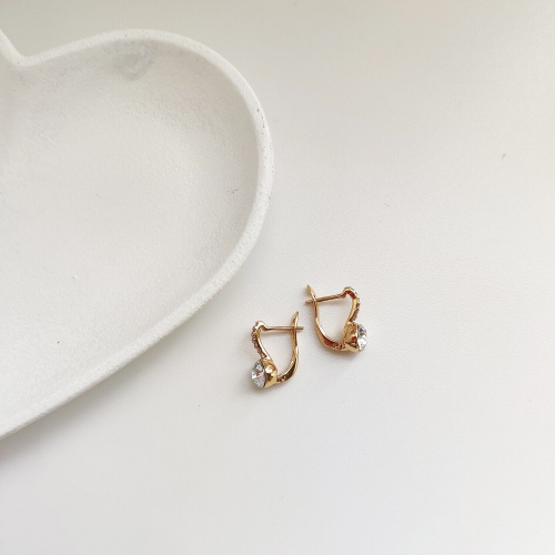 Серьги с кристаллами Swarovski
