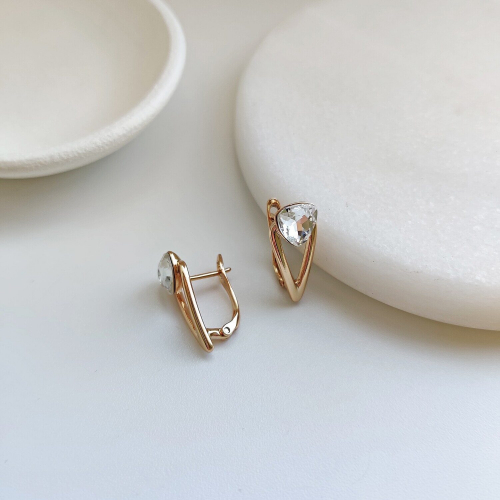 Серьги с кристаллами Swarovski