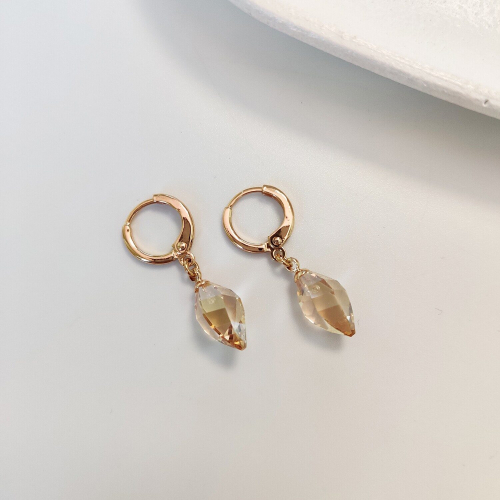 Серьги с кристаллами Swarovski