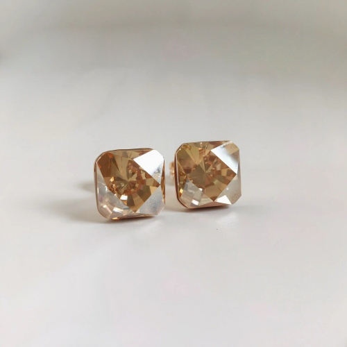 Серьги с кристаллами Swarovski