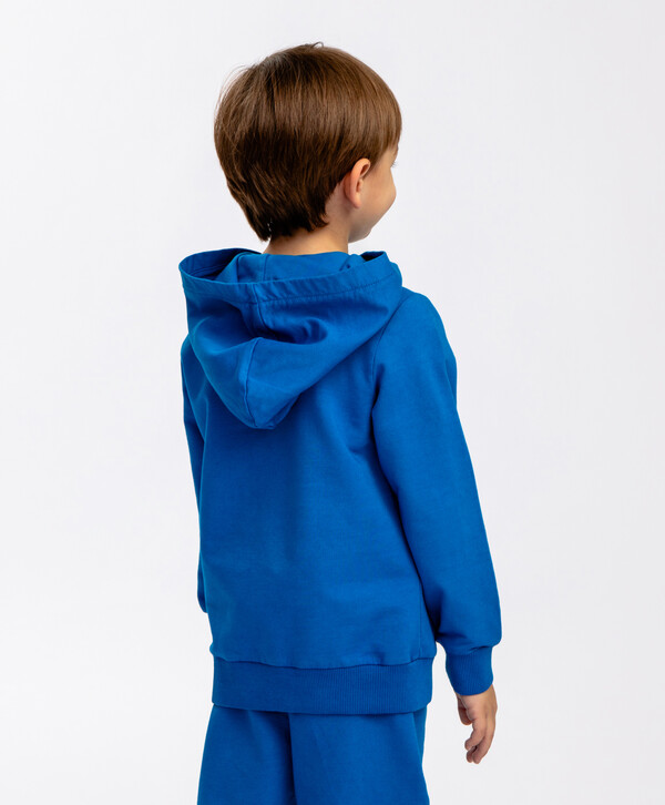 960 р.  1200 р.  Толстовка с капюшоном синяя Button Blue