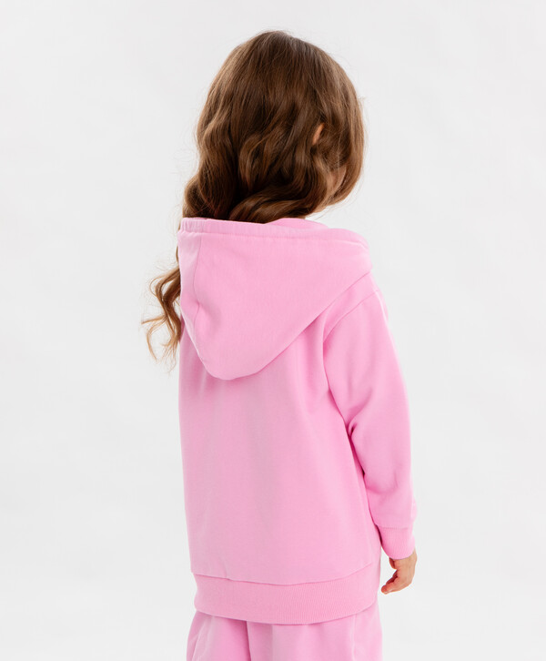 858 р. 1319 р. Худи оверсайз с капюшоном розовое для девочки Button Blue